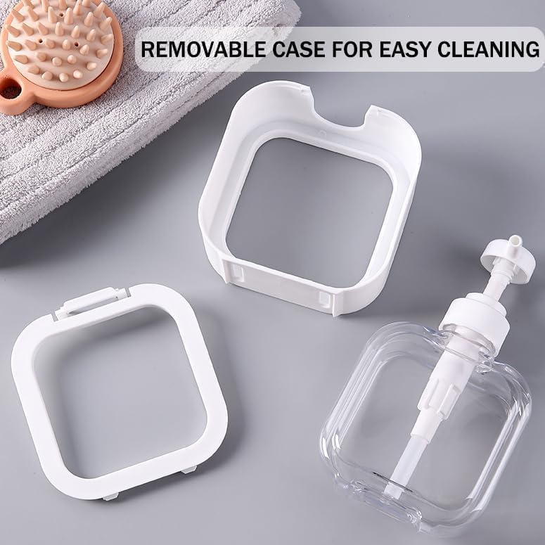 Classic Liquid Dispenser 300 ml Hand wash soap Dish Shampoo refillable Dispenser Bottle for Kitchen Bathroom Sink use Vadyah