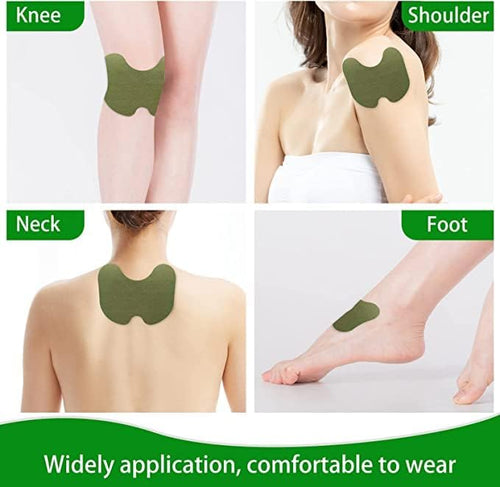 Herbal Knee Pain Relief Patches – Natural Self-Heating Therapy Pads