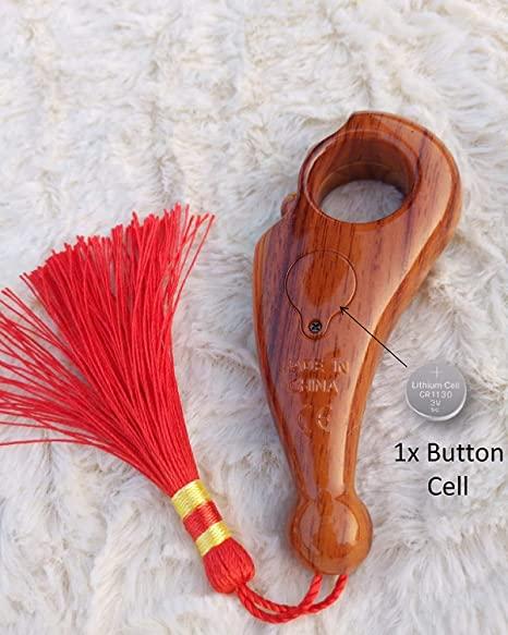 Har Click Mein Dua – Premium Digital Tasbeeh Counter (1 Pc, Wooden Finish) 4aeam1-6b