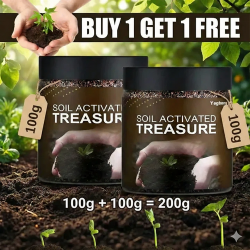 Premium Soil Activator – 100g (Buy 1 Get 1 Free) | Fast Plant Growth Formula