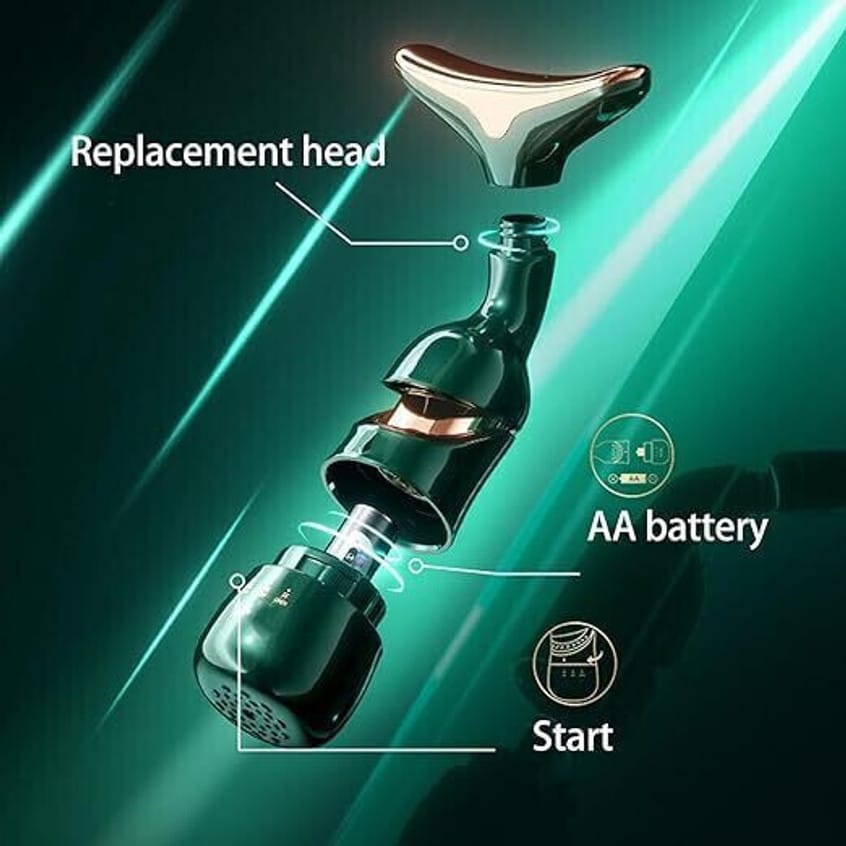 4D Luxury Electric Facial Massage Tool – 3-in-1 Skin Firming & Lifting Device Vadyah