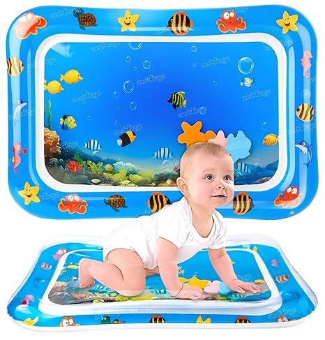 Tummy Time Water Play Mat for Babies Vadyah