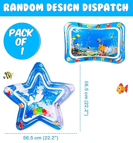 Tummy Time Water Play Mat for Babies Vadyah