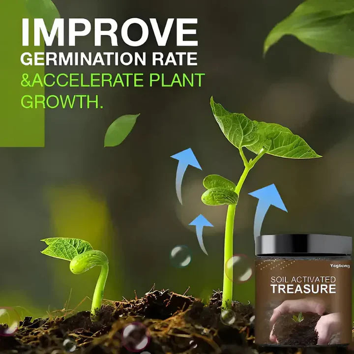 Premium Soil Activator – 100g (Buy 1 Get 1 Free) | Fast Plant Growth Formula