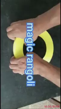 Magic Rangoli Making Kit Box with Tool, 4-Inch Printed & Plain Jali Stencils, Filter – Easy Rangoli Set for Diwali Home Decor, Indoor Outdoor Use, Fun Festive Art (Random Designs)